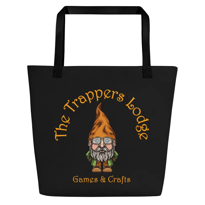 "I came, I saw, I played - Trappers Lodge Shopping Tote in Black product image (2)