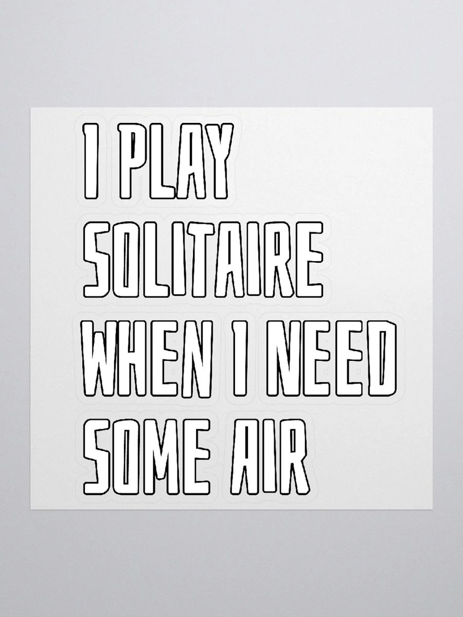 Solitaire Sticker product image (1)