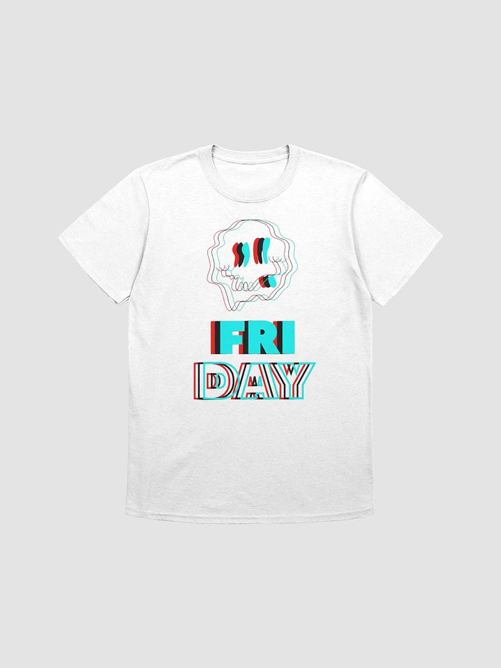 Trippy 3D Friday With Smiley Face Shirt product image (1)