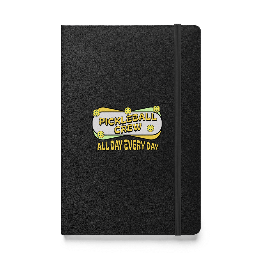 Pickleball Crew All Day Every Day Hardcover Journal product image (1)