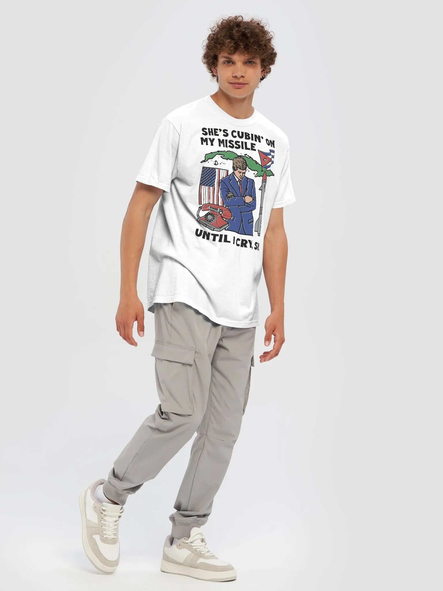 She's Cubin On My Missile Until I Cry Sis Shirt product image (1)