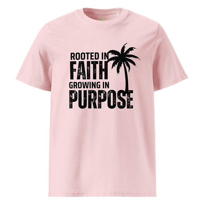 Rooted in Faith, Growing in Purpose. Unisex Tee product image (1)
