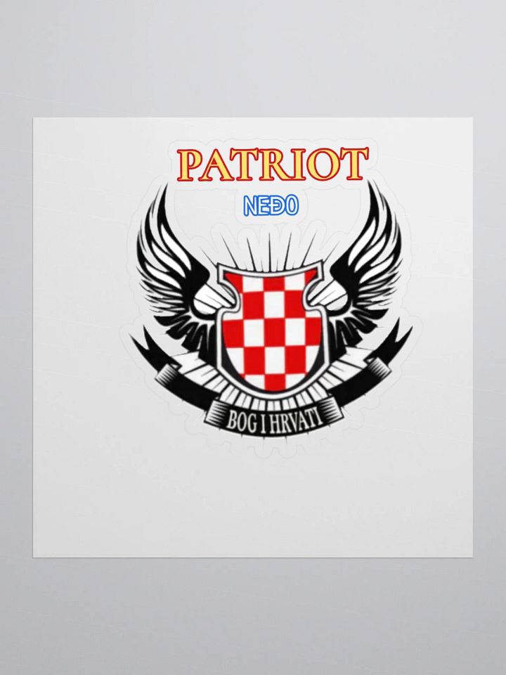 Patriotic Shield Kiss Cut Stickers product image (4)
