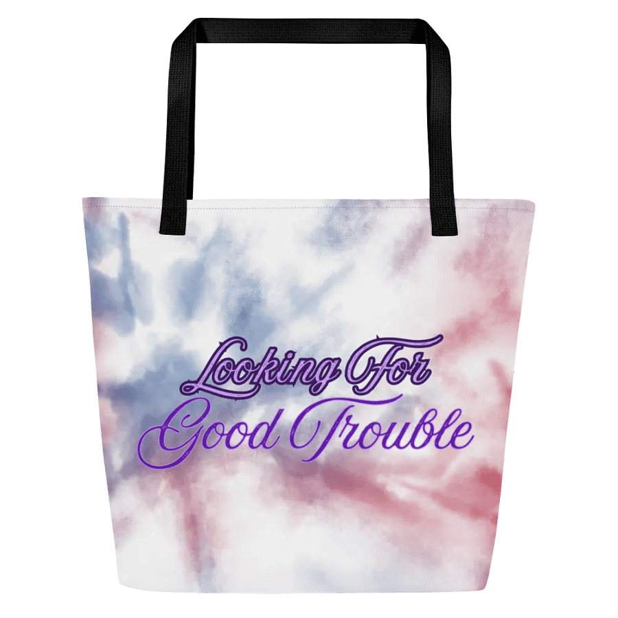 Resistors, Looking for Good Trouble, Tie-dye Tote product image (1)