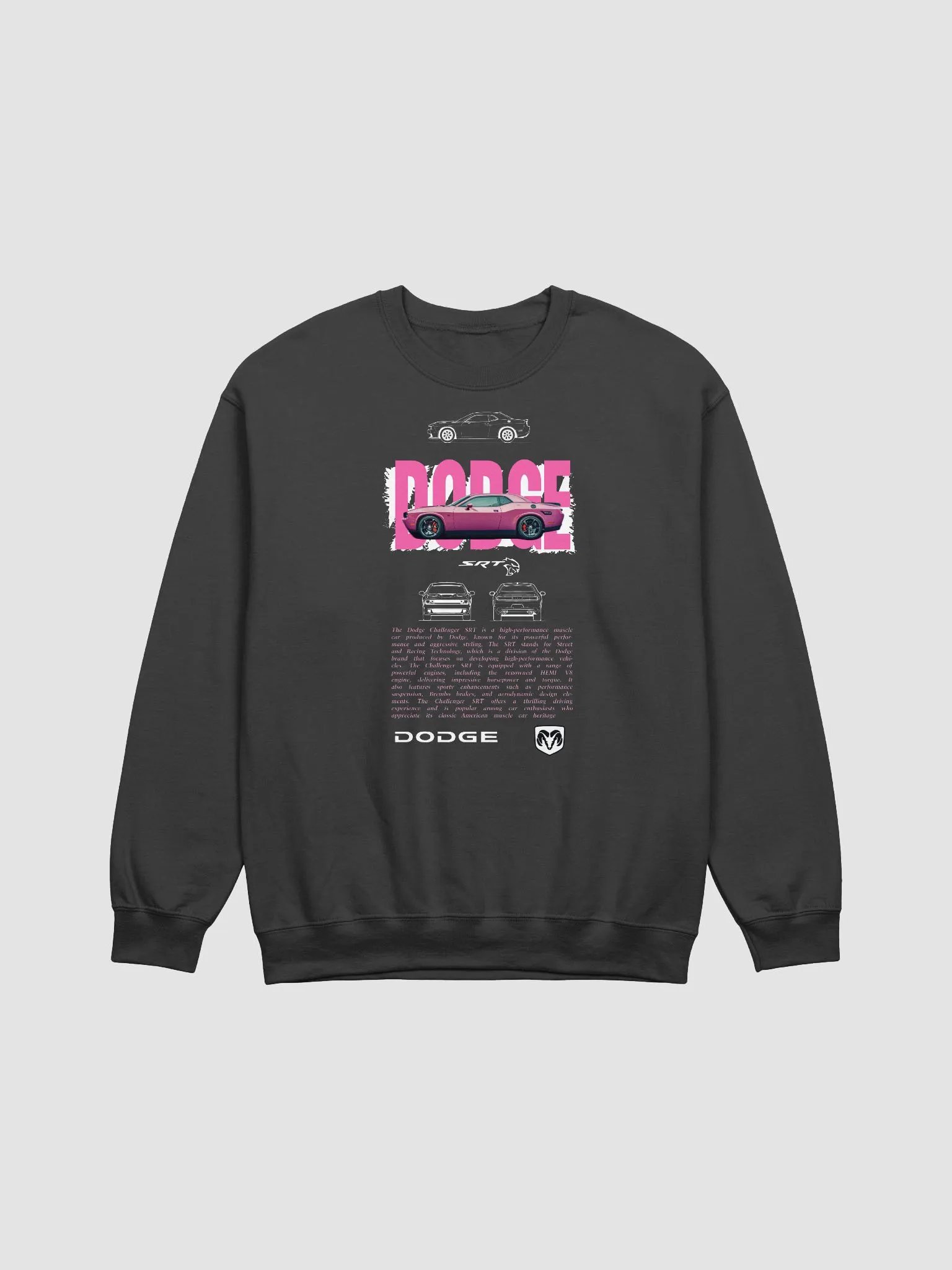 DODGE Power Crewneck Sweatshirt product image (1)