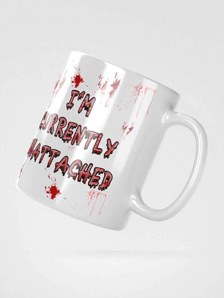 I'm Currently Unattached Ceramic Mug product image (2)