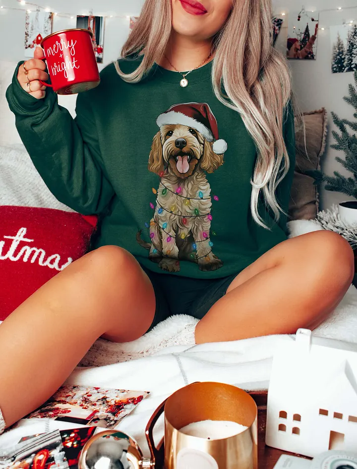 Funny Cockapoo Christmas Sweatshirt for Cockapoo Paw-rents product image (6)