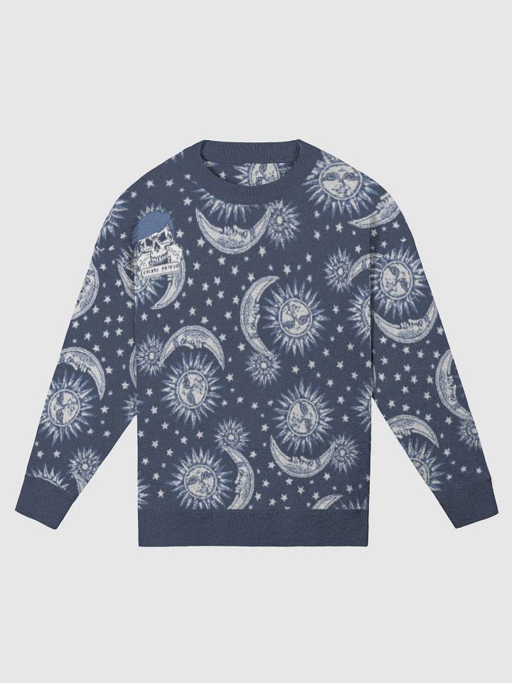 Enigma Nation Knitted Crewneck Sweater Relaxed Fit 10 product image (2)