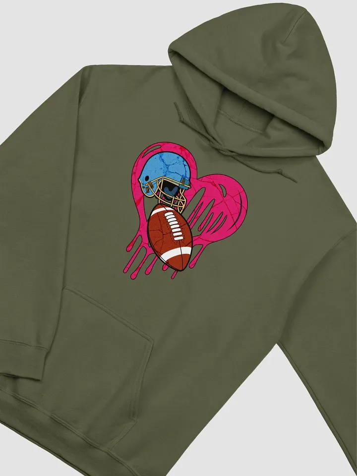 Heart Football Hoodie product image (14)