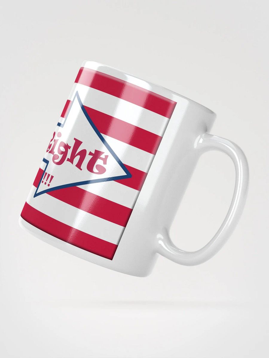 Patriotic 'The Left is not Right' White Mug product image (6)
