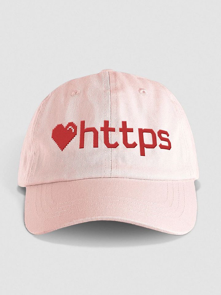 I HEART HTTPS - Pastel Dad Hat product image (1)