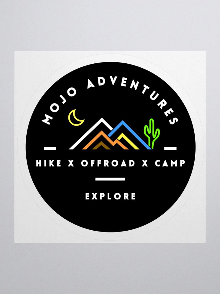 Basic Issue Adventure Sticker Logo Decal product image (3)