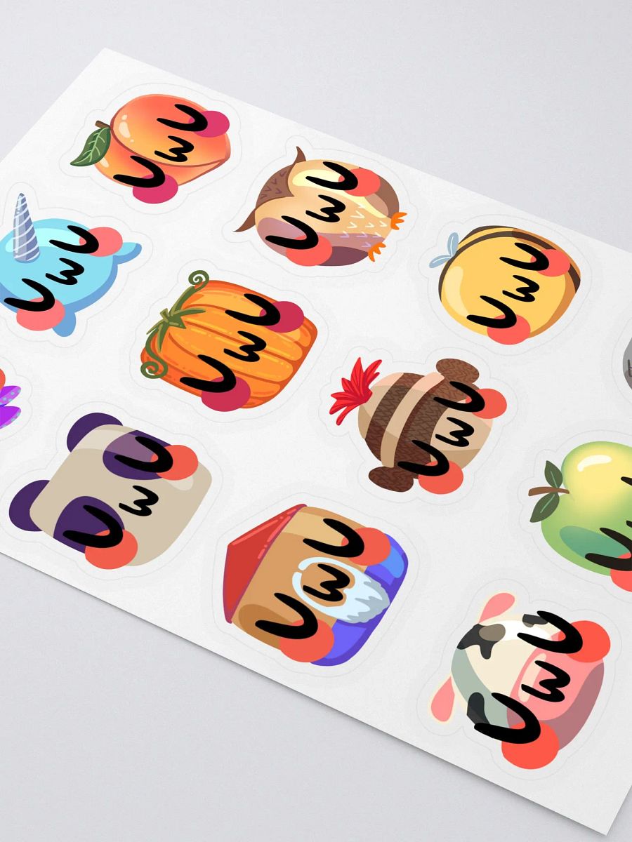 uwu sticker sheet product image (3)