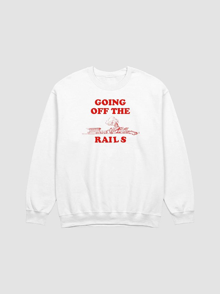 Going off the rails Crewneck product image (1)