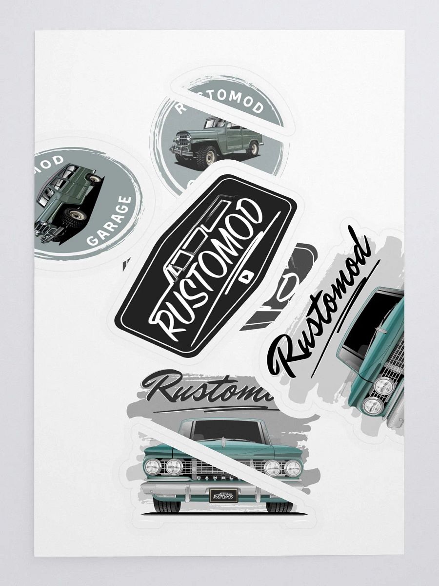 Rustomod Sticker Sheet product image (3)