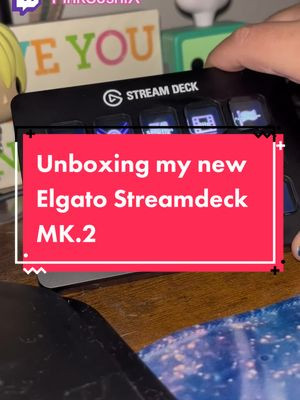 Unboxing my new STREAMDECK! #elgatostreamdeck #unboxing #twitchtok 