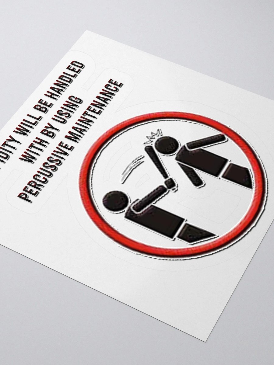 Stupidity - Sticker product image (8)