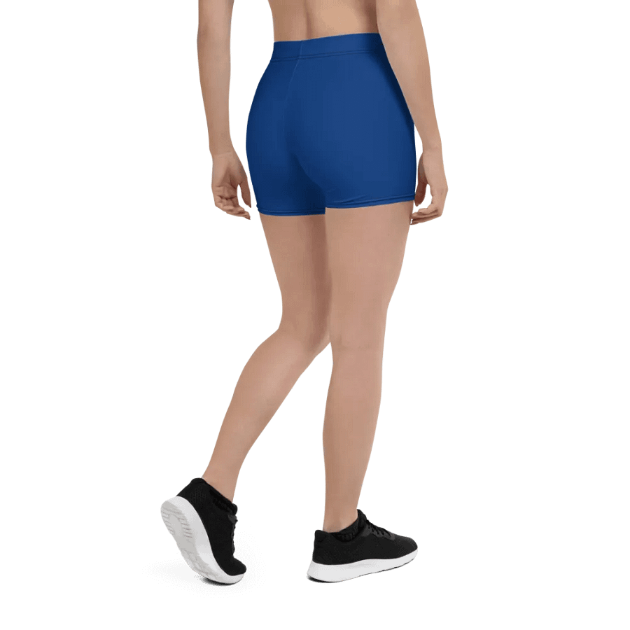 No Quit Club- Blue Bike Shorts product image (11)