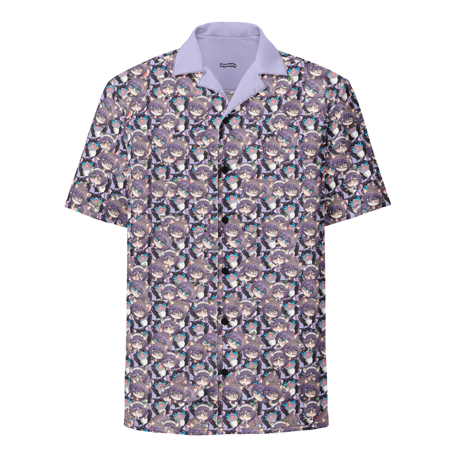 ZaynaKitty Button-Up Sticker Vomit 2 product image (1)