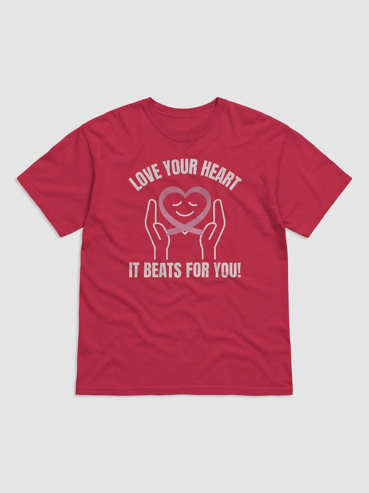 Love Your Heart T-Shirt | Heart Disease Awareness product image (3)