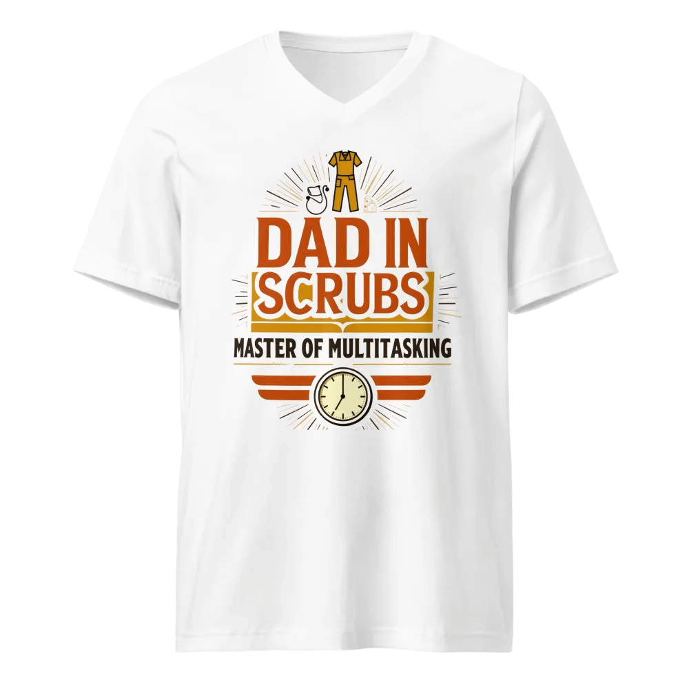 Master of Multitasking Dad V-Neck Tee product image (1)