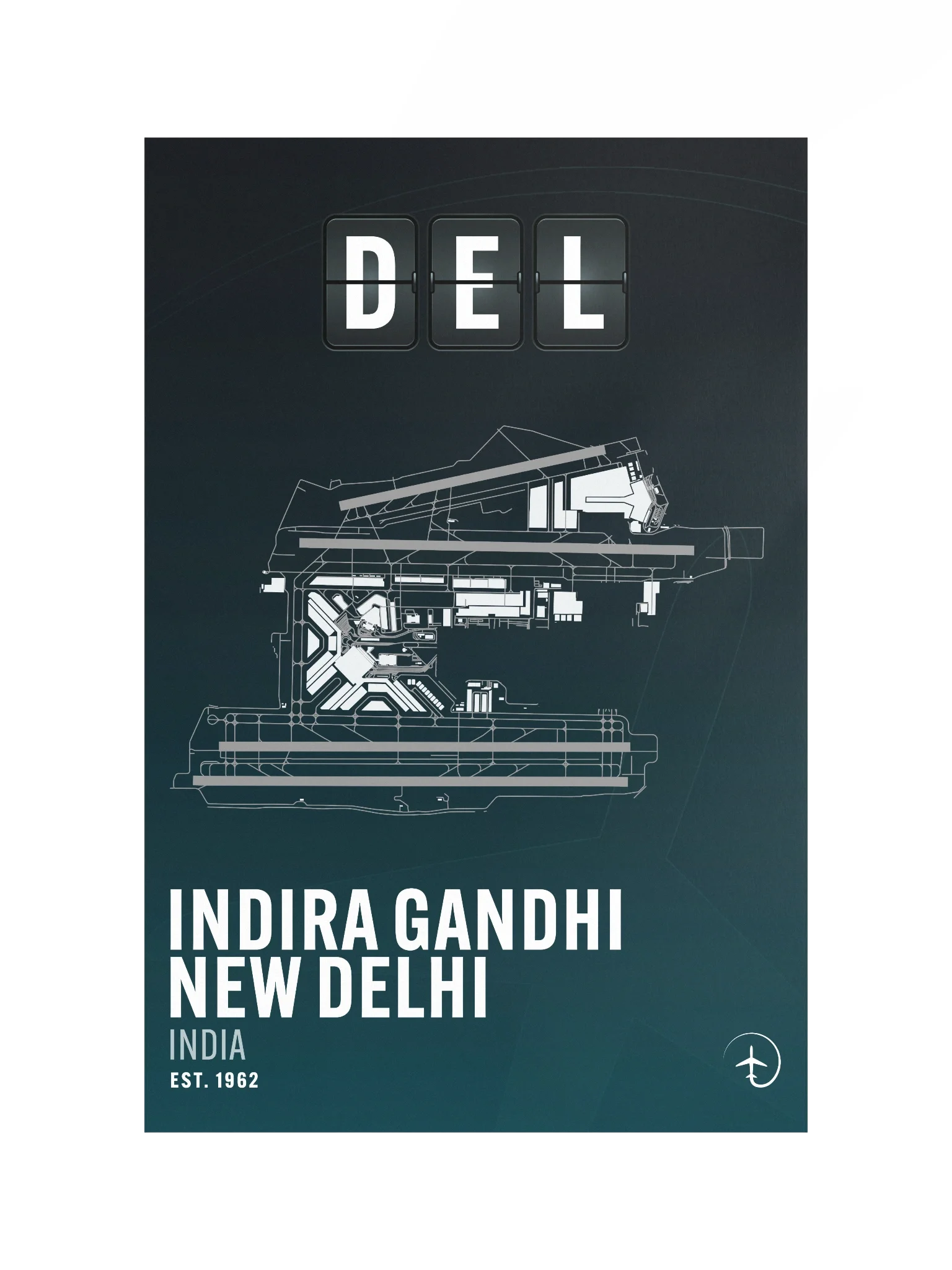 Delhi DEL Poster product image (1)