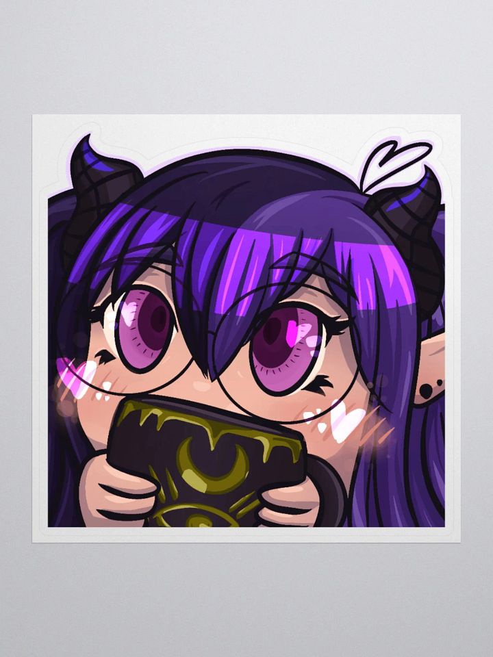 Mug Tea Sip Sleepy Emote Sticker product image (2)