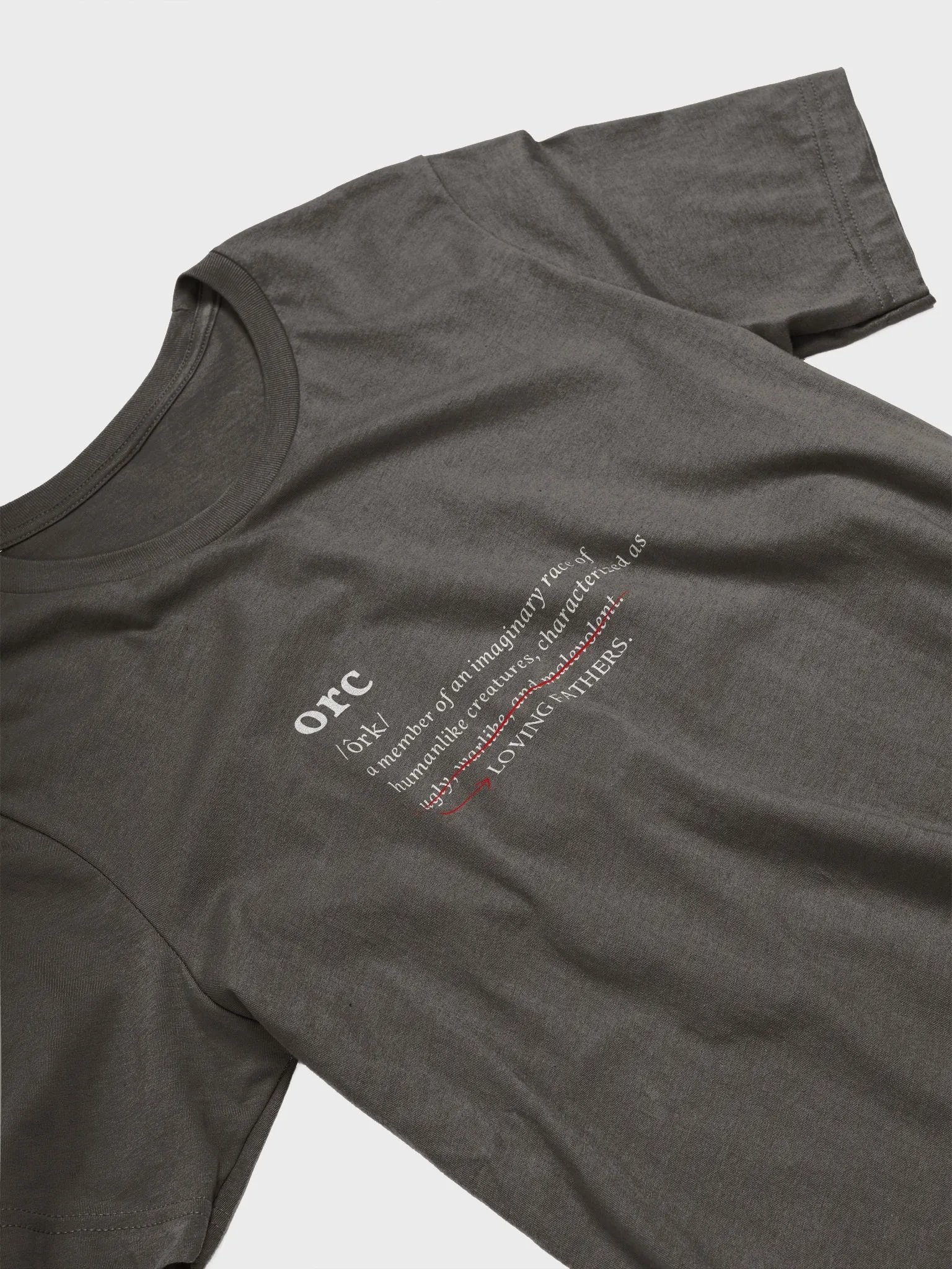 Orcs Are Loving Fathers T-Shirt product image (3)