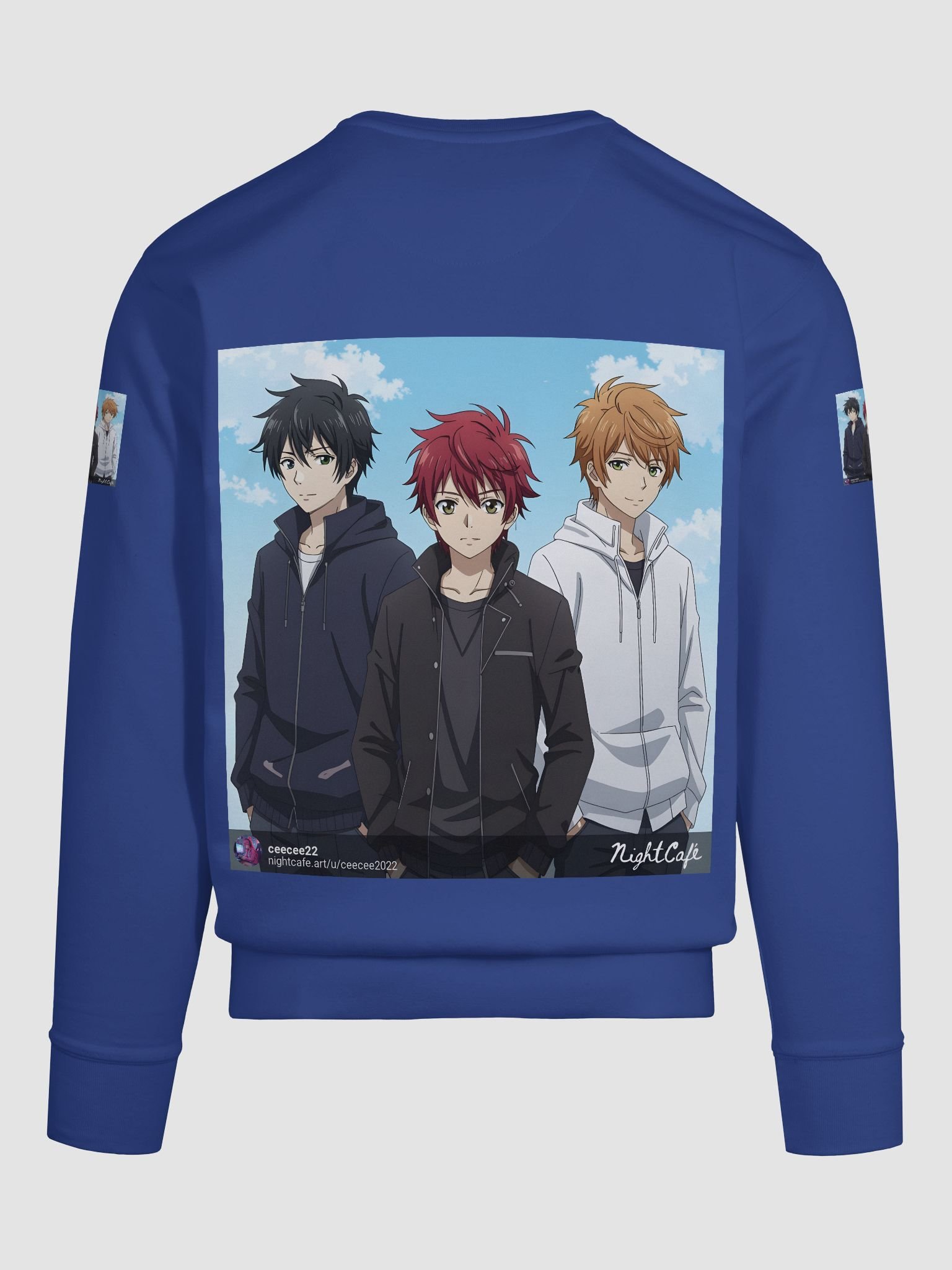 Anime Trio Skyline Sweatshirt product image (11)