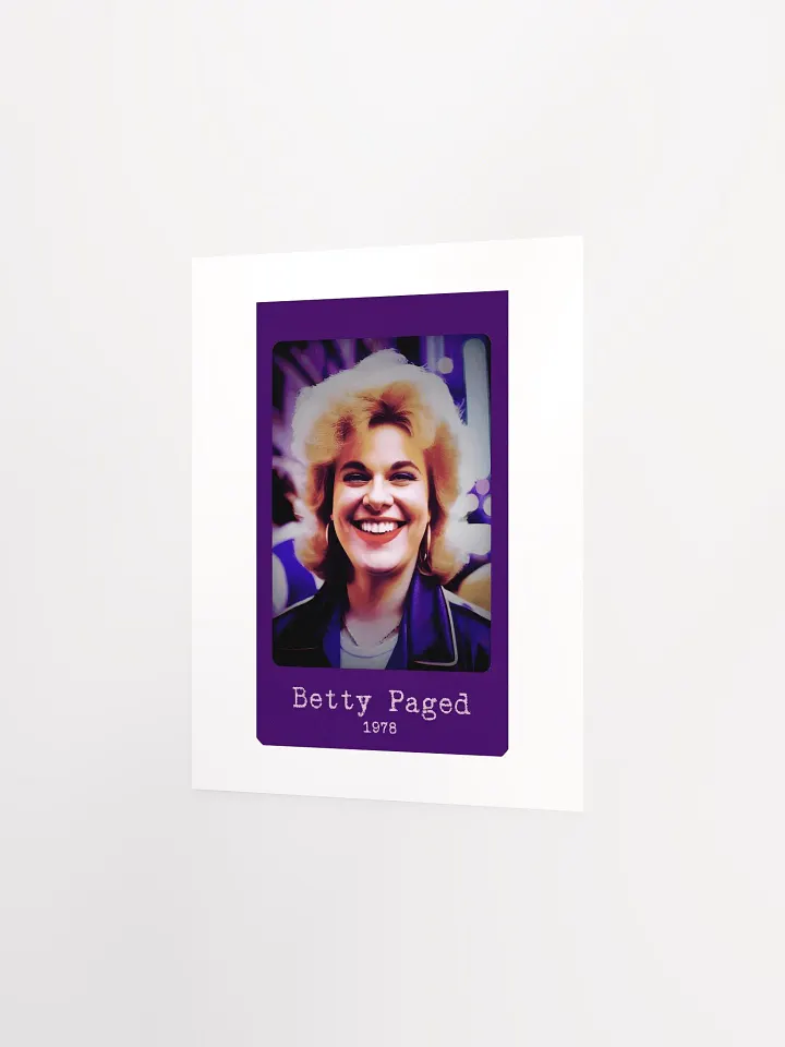 Betty Paged 1978 - Print product image (2)