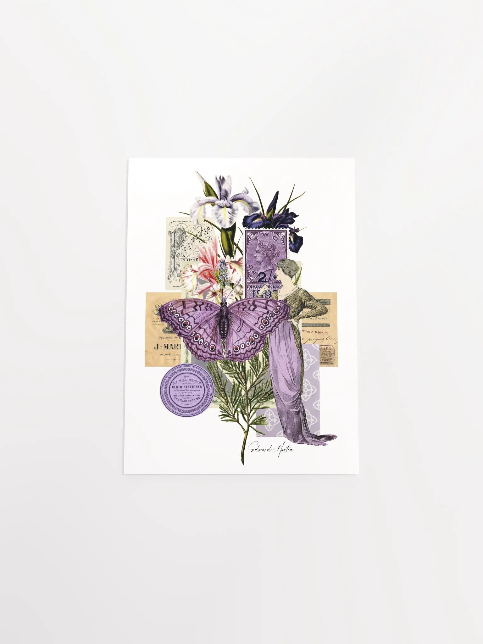 Collage in Lavender by Edward Martin product image (5)
