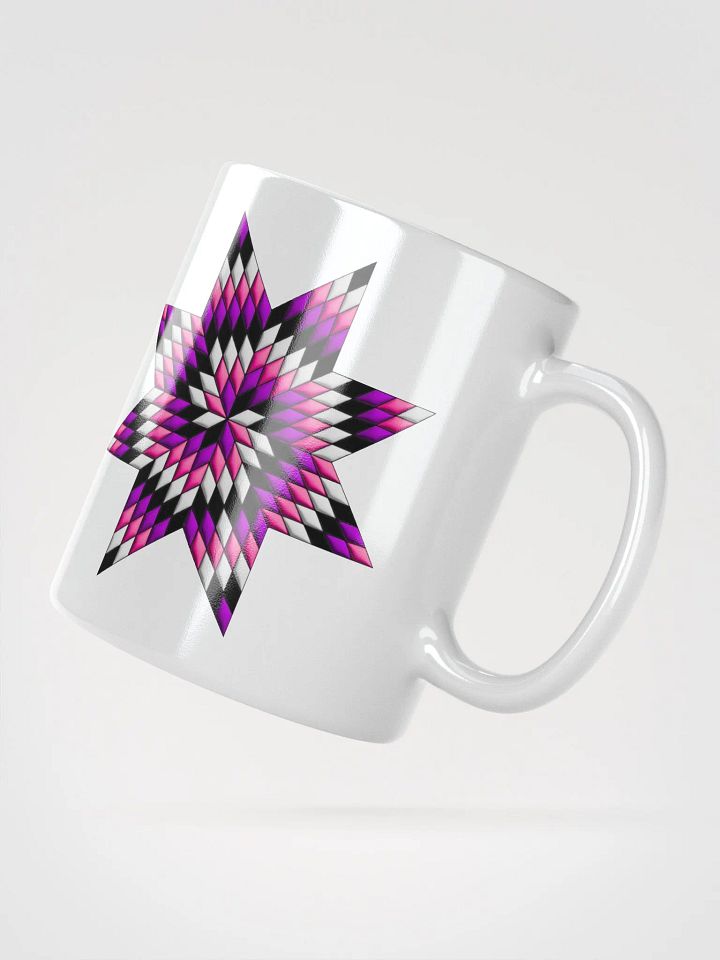 Star Quilt White Mug product image (2)
