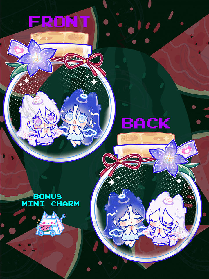 🍉 WISH GRANTING POTION SHAKER KEYCHAIN product image (1)