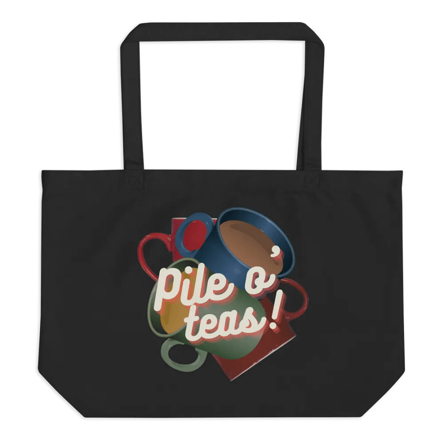 Pile o' teas tote! product image (1)