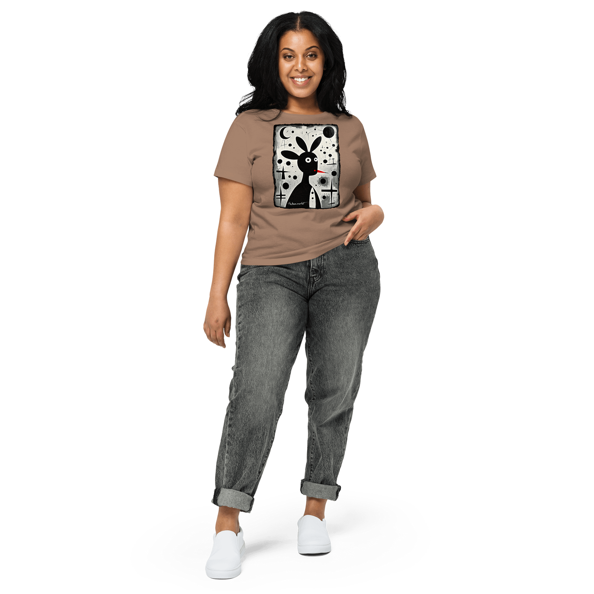 Cotton Heritage Women's High-Waisted Tee product image (19)