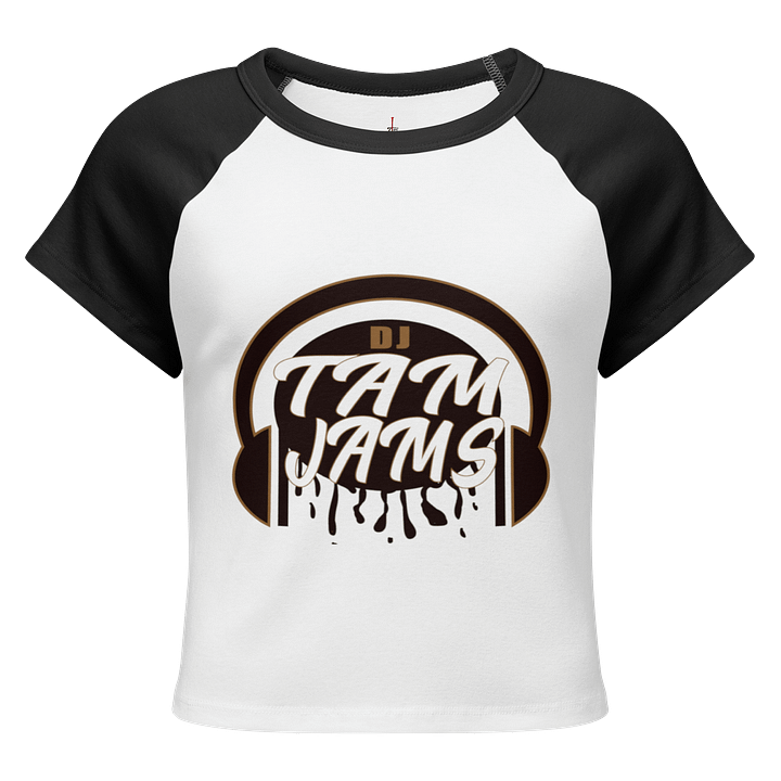 DJ TAM JAMS Retro Raglan Tee product image (1)