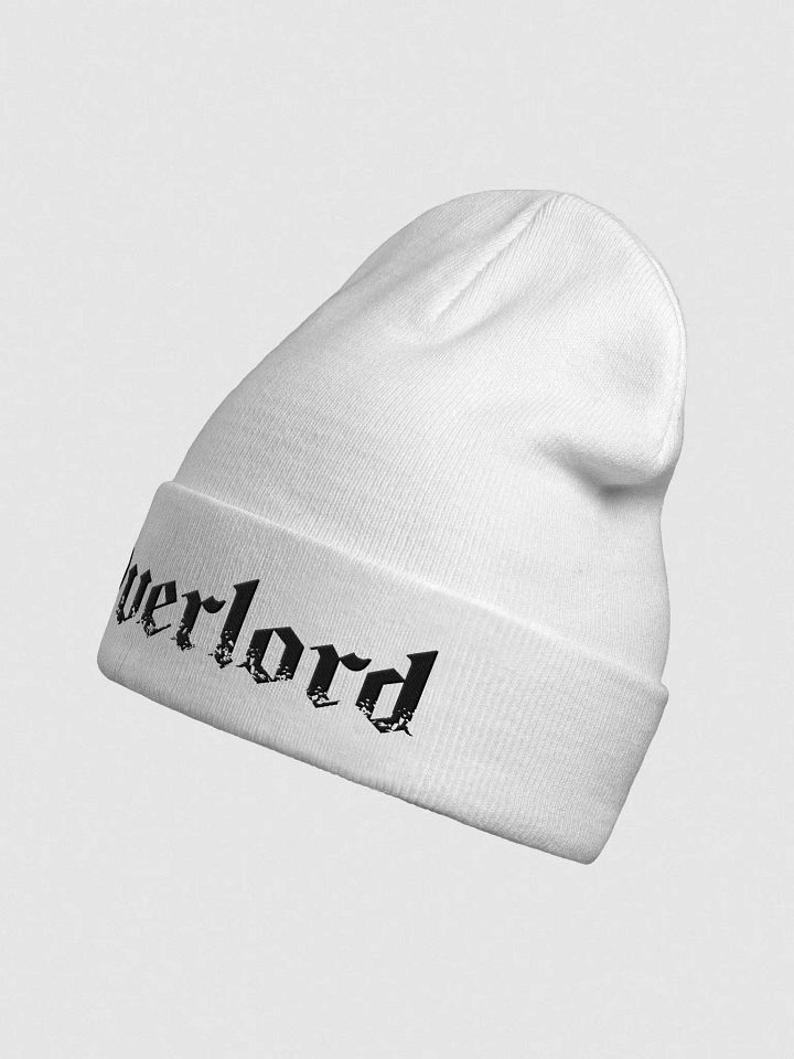Overlord Knit Beanie (Black) product image (2)