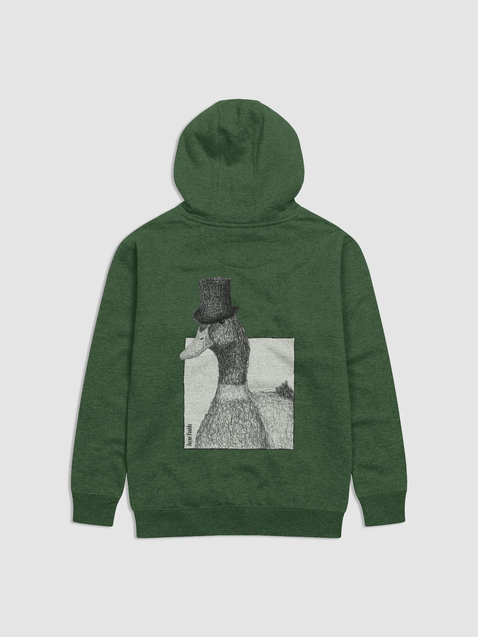 Feathered Gentleman Unisex Hoodie product image (1)