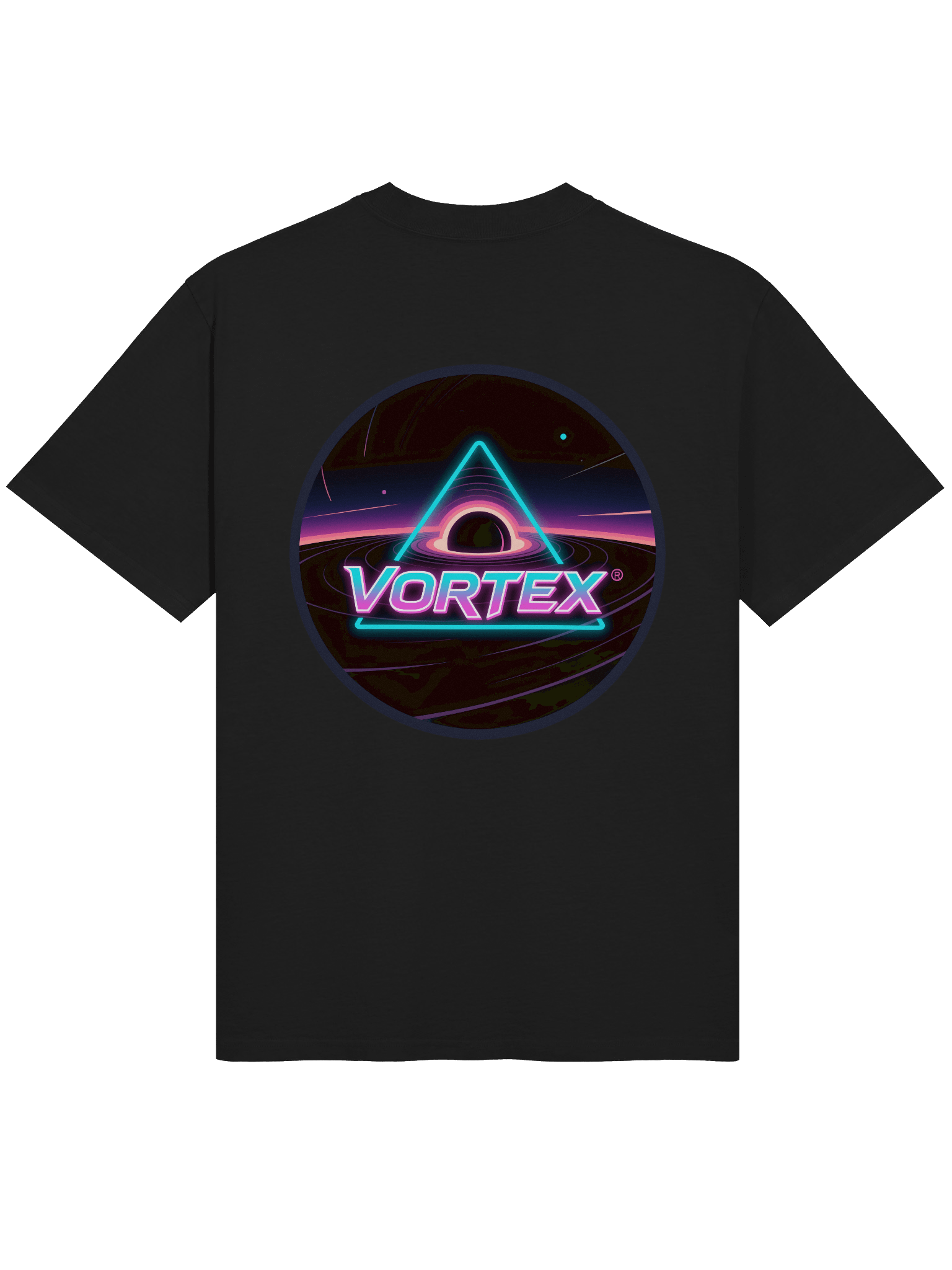 vortex space oversized carded cotton t-shirt product image (2)