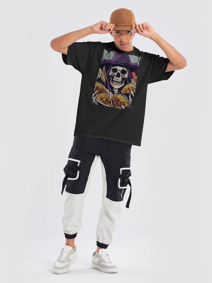 Witchy Taco Fiesta Skeleton T-Shirt product image (9)