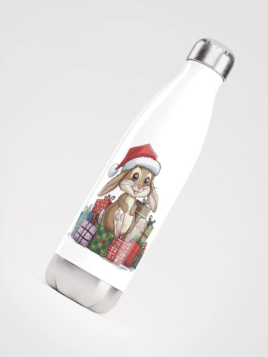Santa Bunny Stainless Steel Water Bottle product image (4)