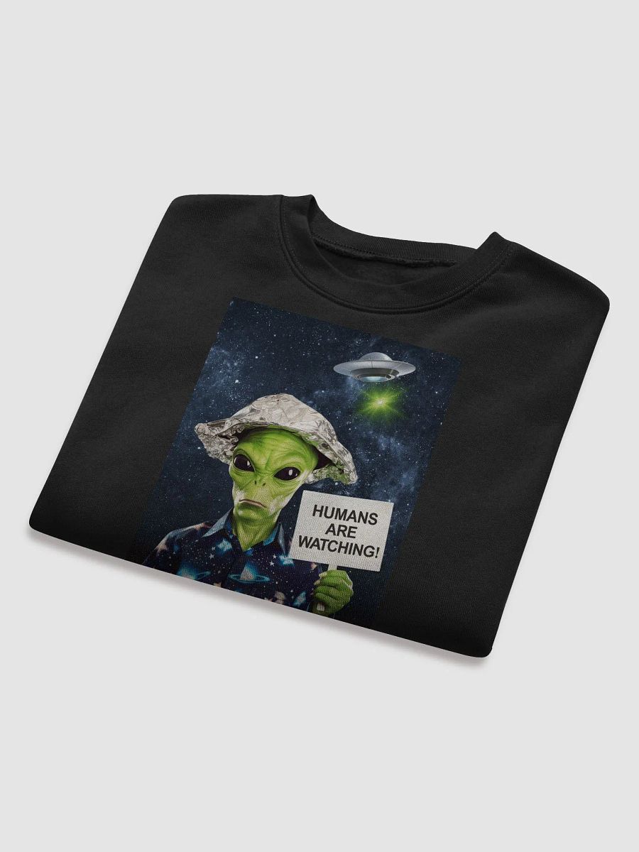 Extraterrestrial Warning Crop Sweatshirt Bella+Canvas (Women's) product image (24)