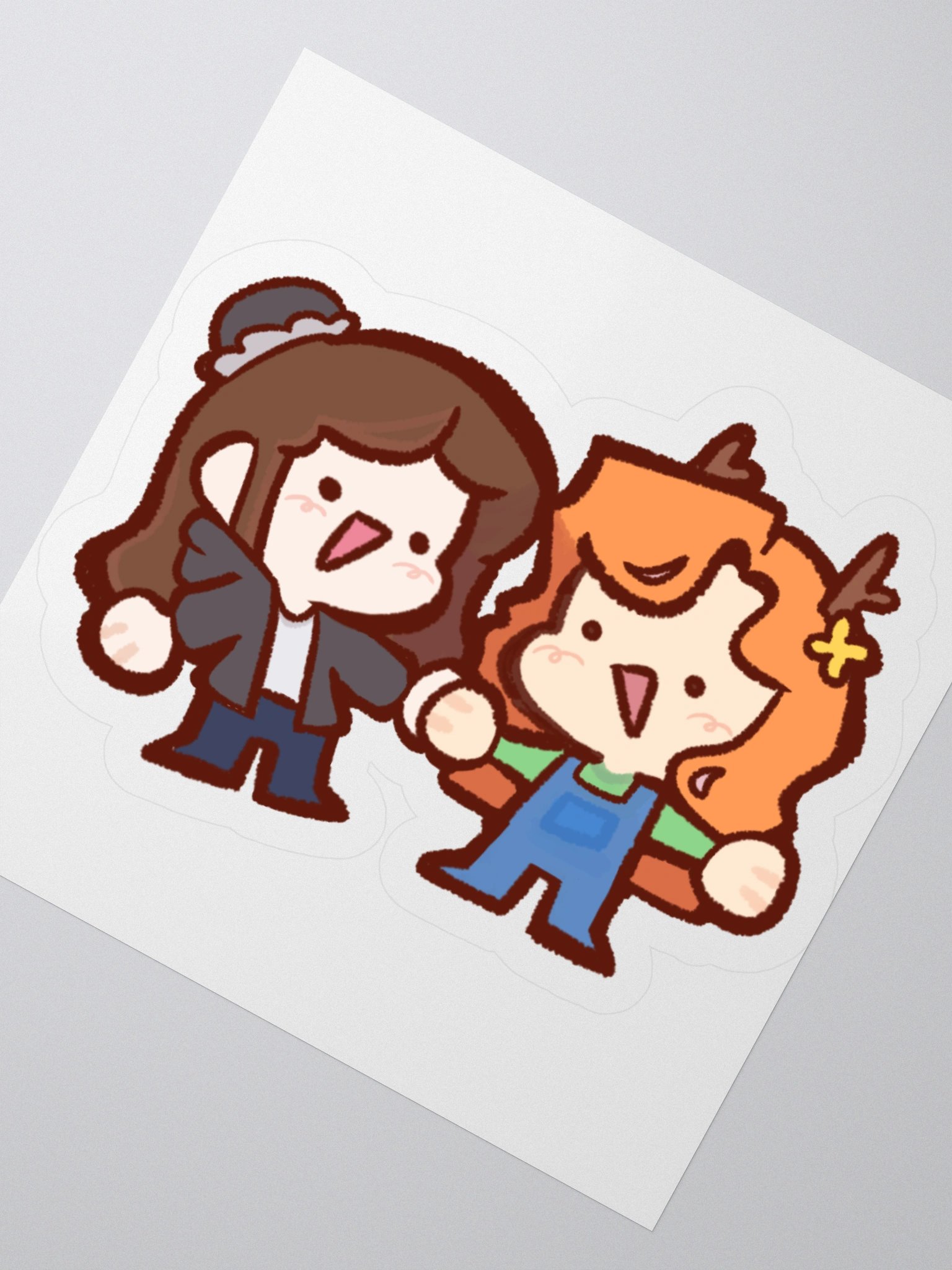 Shiny duo sticker product image (2)