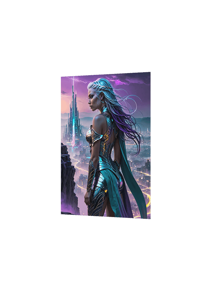 Fantasy City Overlook Poster product image (15)