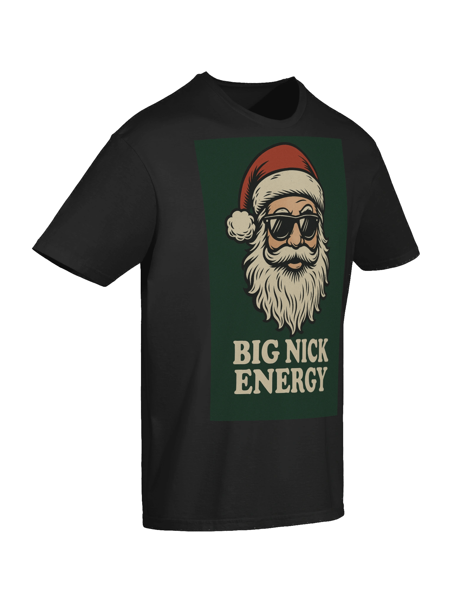 Big Nick Energy Santa Shirt | Funny Christmas Graphic Tee product image (10)