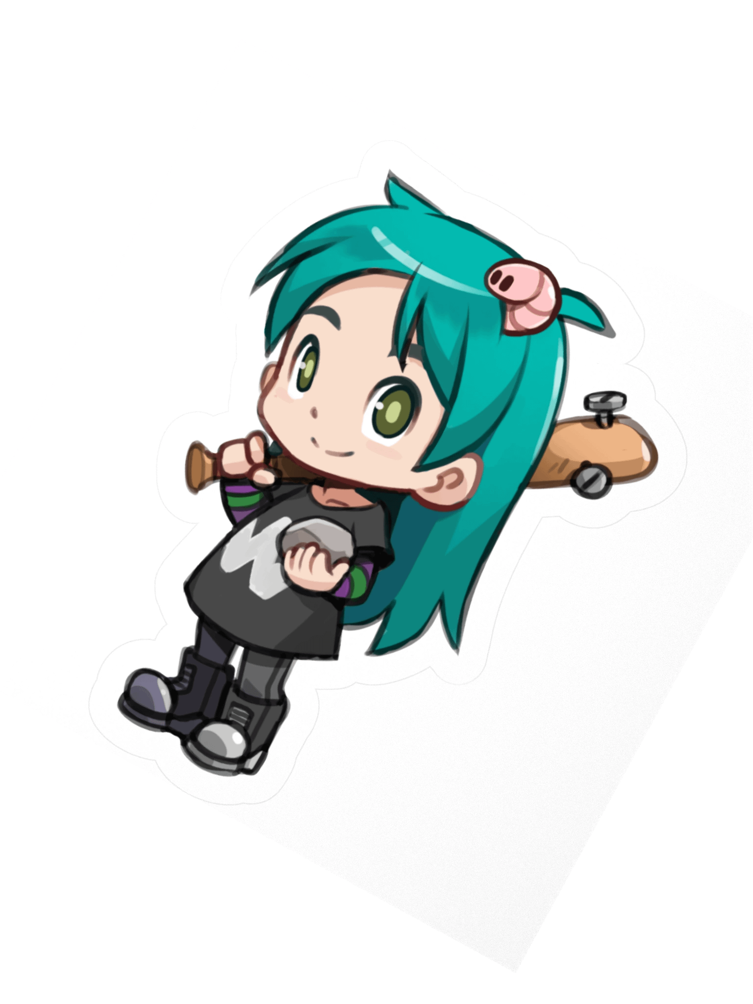 Worm Girl sticker product image (2)