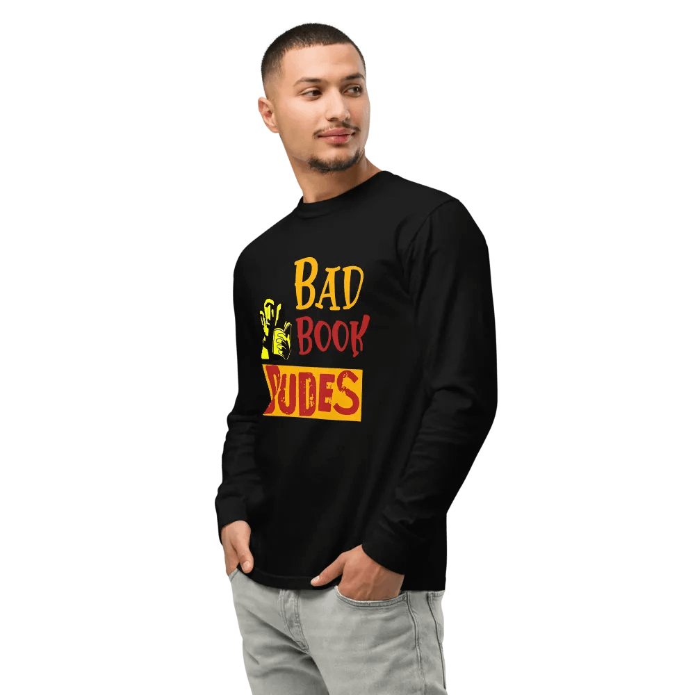 Bad Book Dudes Illustrated Long Sleeve Shirt product image (2)