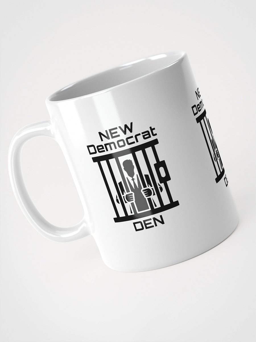 NEW Democrat DEN Prison Bars mug - black ink product image (11)