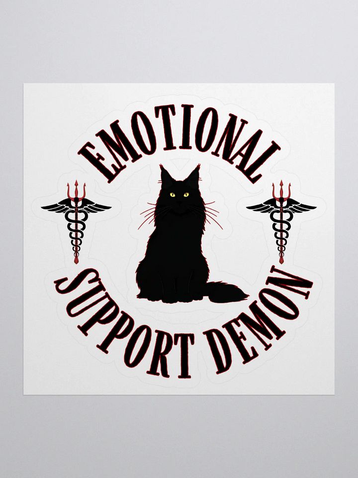 Support Demon 4" Sticker product image (1)