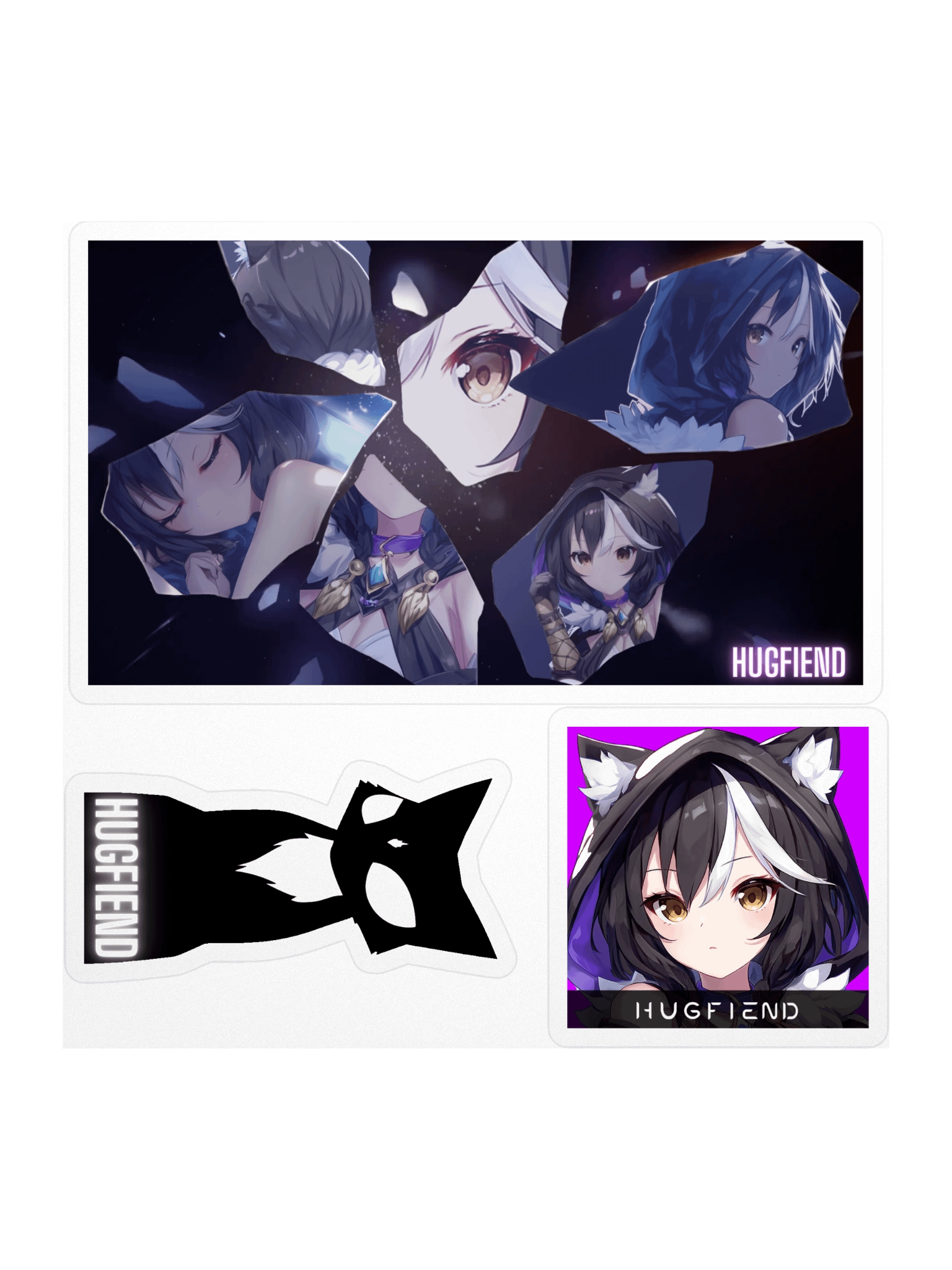 HugMerch Revamp Mini Sticker Set product image (1)